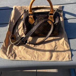 Louis Vuitton Nano speedy with strap